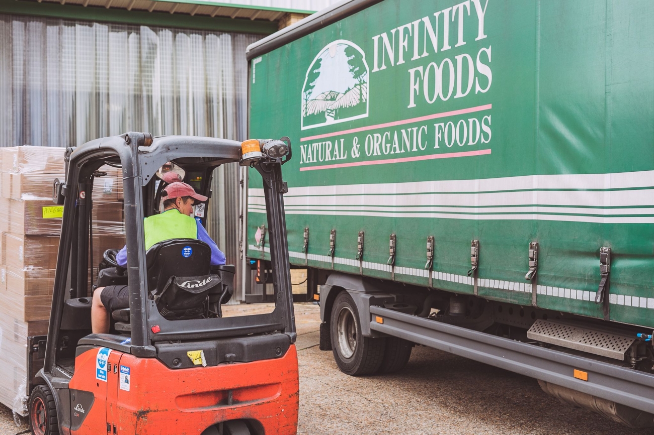 Infinity Foods Delivery Fleet