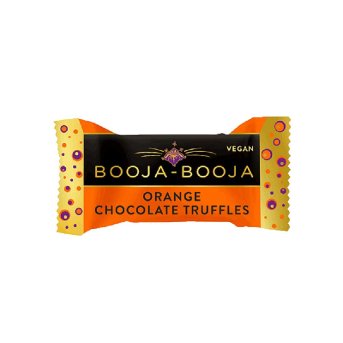 Organic Orange Chocolate - two truffle pack Booja Booja 16x23g Organic Orange Chocolate - two truffle pack Booja Booja 16x23g