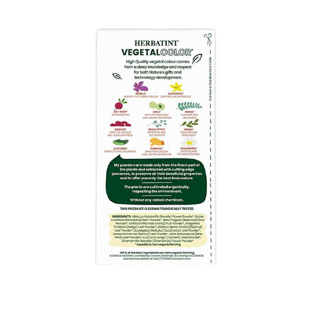 Organic Cherry Red Power - Hair Colour Herbatint 1pack Organic Cherry Red Power - Hair Colour Herbatint 1pack