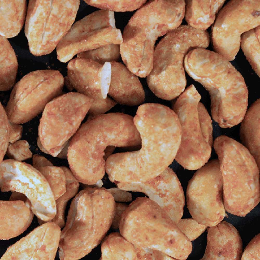 Hot Chilli Cashews Infinity Foods 55g