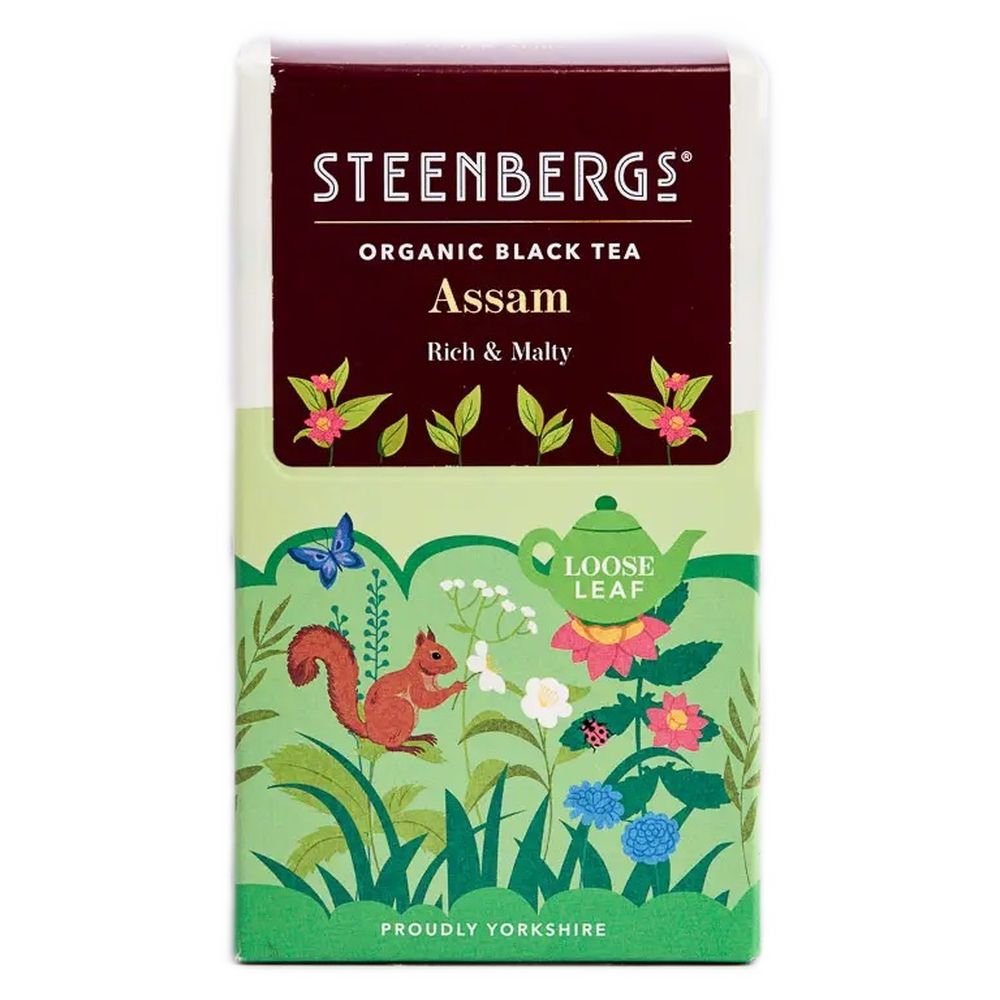 Organic Assam Steenbergs 4x100g Organic Assam Steenbergs 4x100g