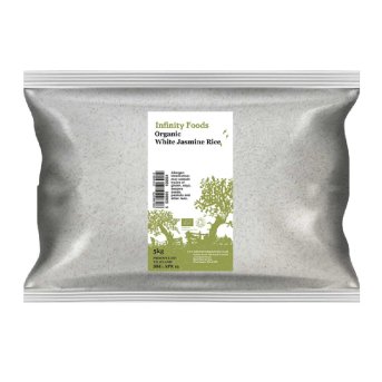 Organic White Jasmine Rice Infinity Foods 5kg