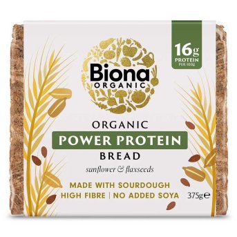 Organic Power Protein Rye Bread - made with sourdough Biona 