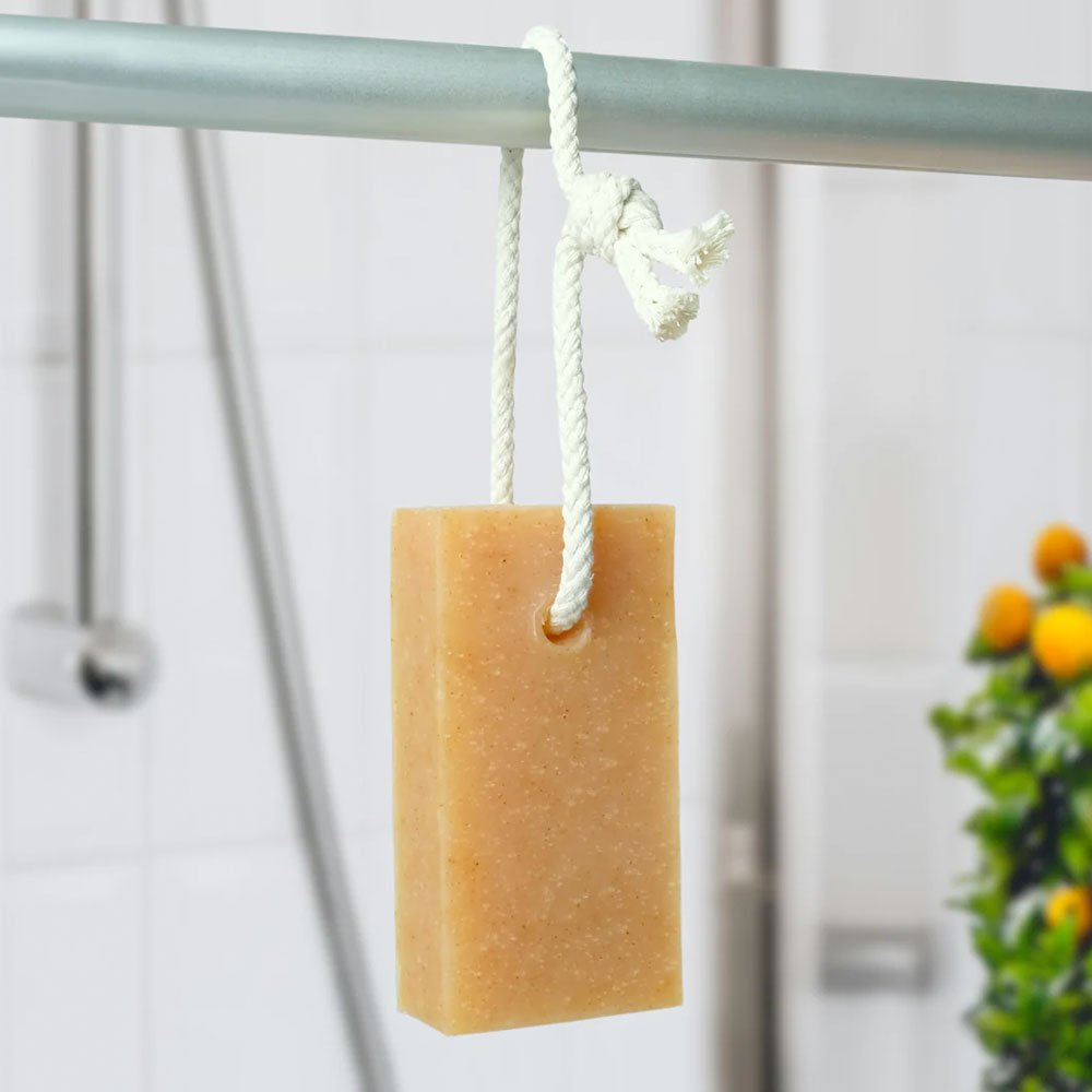 Orange & Grapefruit Soap on a Rope Friendly Soap 125g Orange & Grapefruit Soap on a Rope Friendly Soap 125g