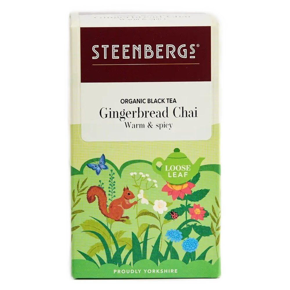 Organic Gingerbread Chai Steenbergs 4x100g Organic Gingerbread Chai Steenbergs 4x100g