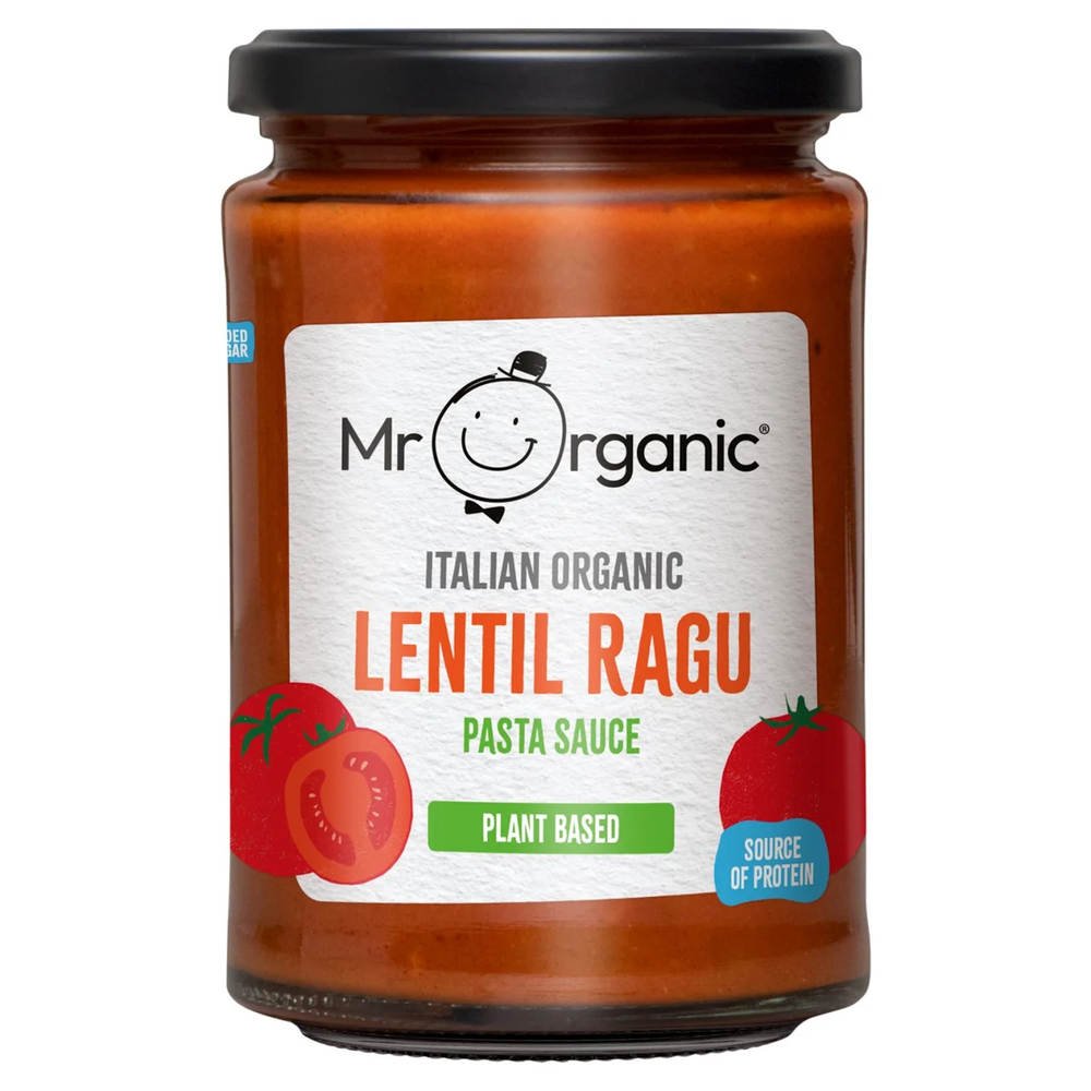 Organic Lentil Ragu Mr Organic 6x350g