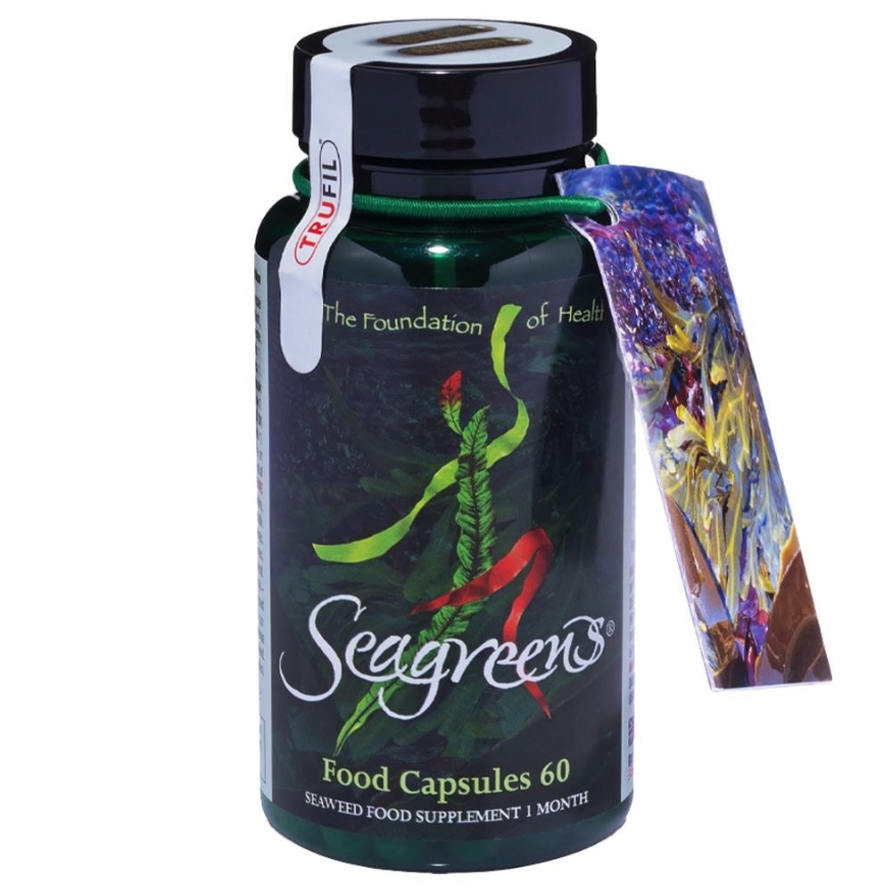 Seaweed Food Capsules (single) Seagreens 1x60pack Seaweed Food Capsules (single) Seagreens 1x60pack