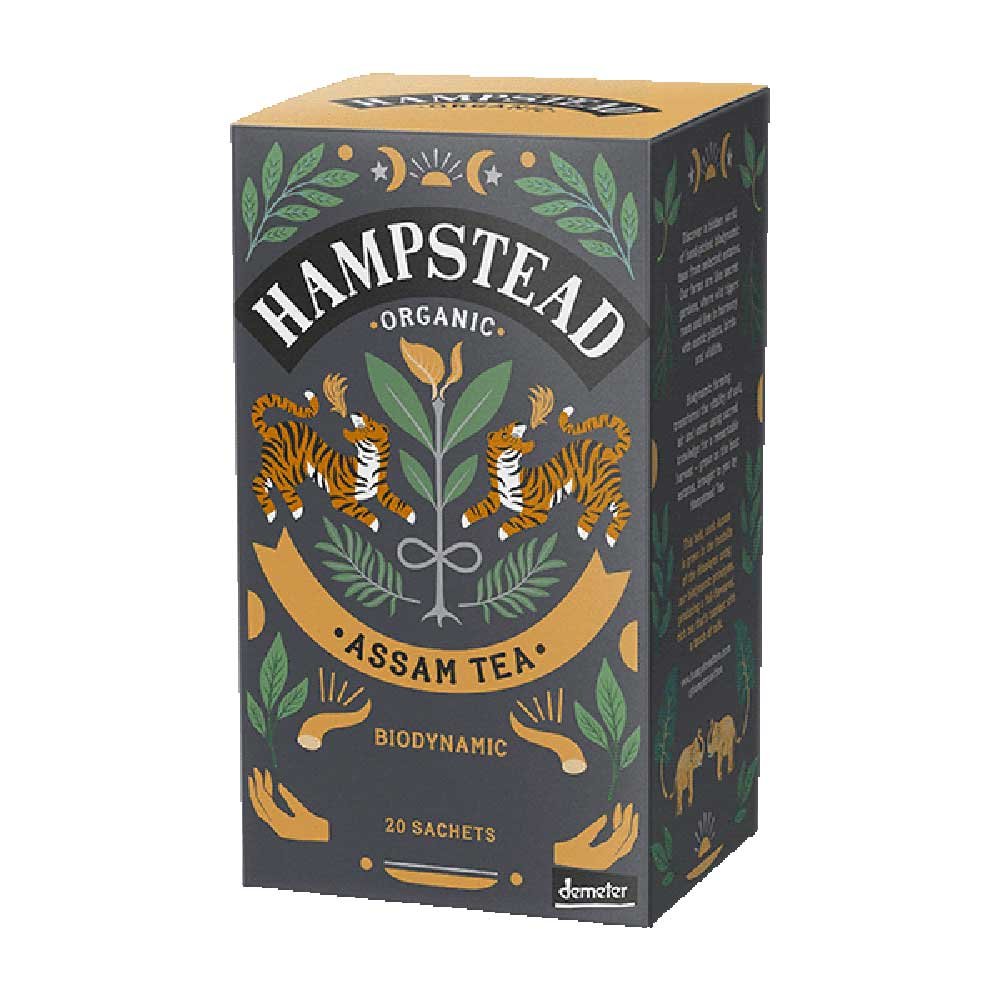 Organic Assam Tea Bags Hampstead 20bgs Organic Assam Tea Bags Hampstead 20bgs