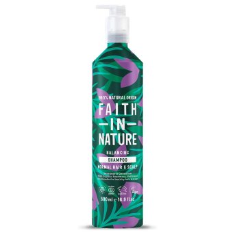 Lavender & Geranium Shampoo - Aluminium Faith in Nature 500m