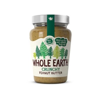 Peanut Butter Crunchy Whole Earth 340g