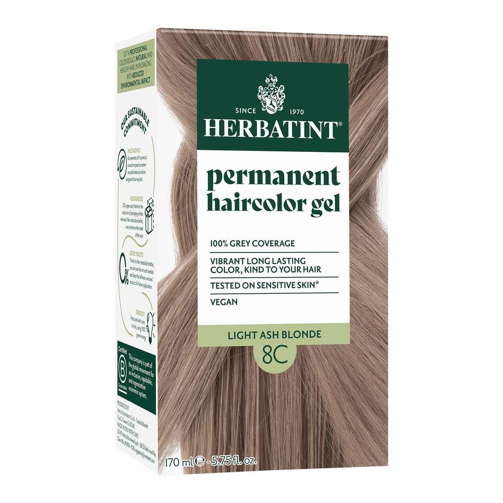 8C - Light Ash Blonde - Hair Colour Herbatint 1x1pack 8C - Light Ash Blonde - Hair Colour Herbatint 1x1pack