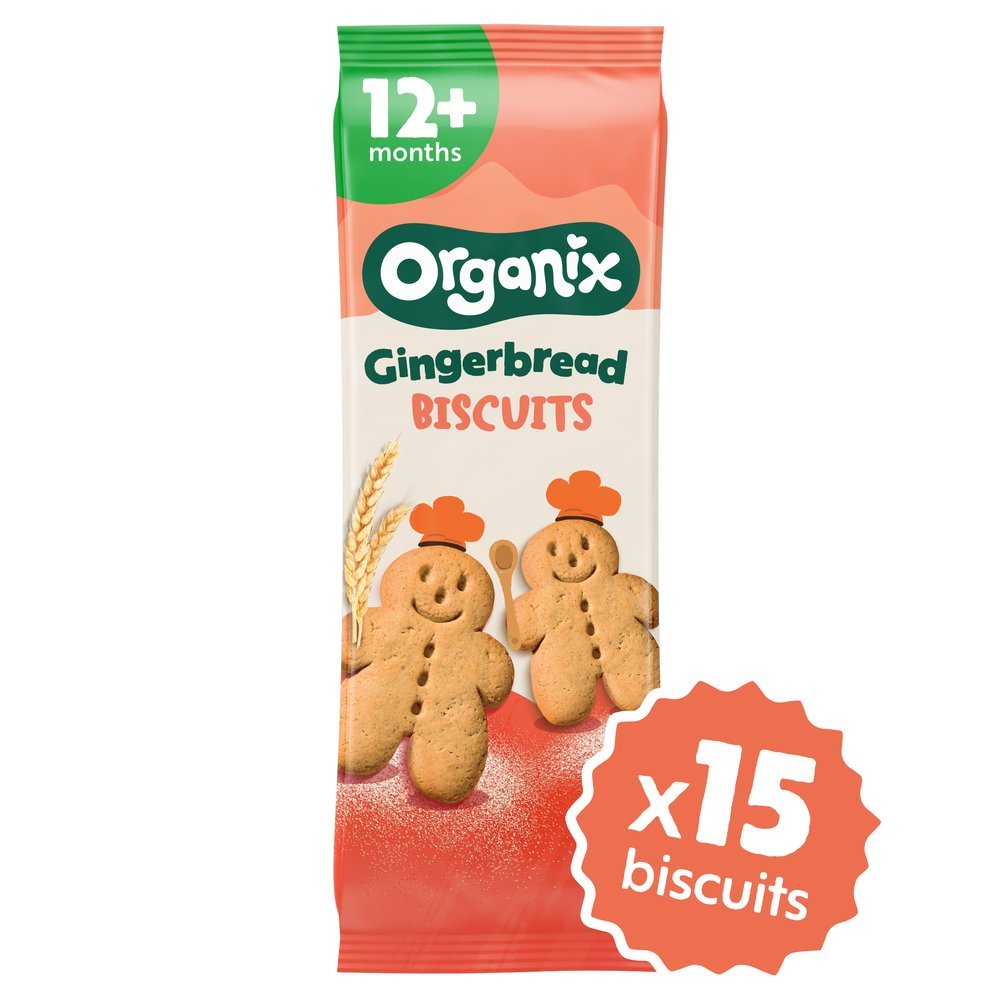 Organic Gingerbread Men - large Organix 6x135g