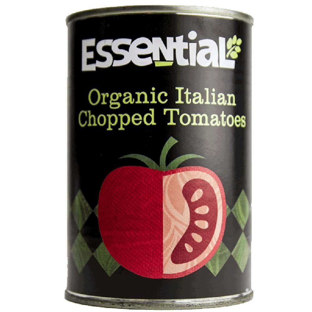 Organic Chopped Tomatoes Essential 400g Organic Chopped Tomatoes Essential 400g