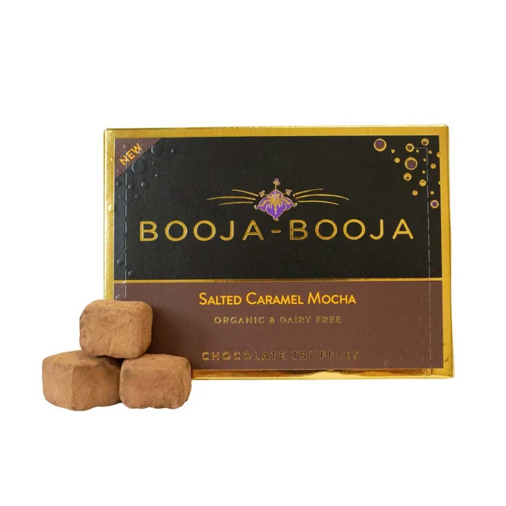 Organic Salted Caramel Mocha - 8 truffles Booja Booja 8x92g Organic Salted Caramel Mocha - 8 truffles Booja Booja 8x92g