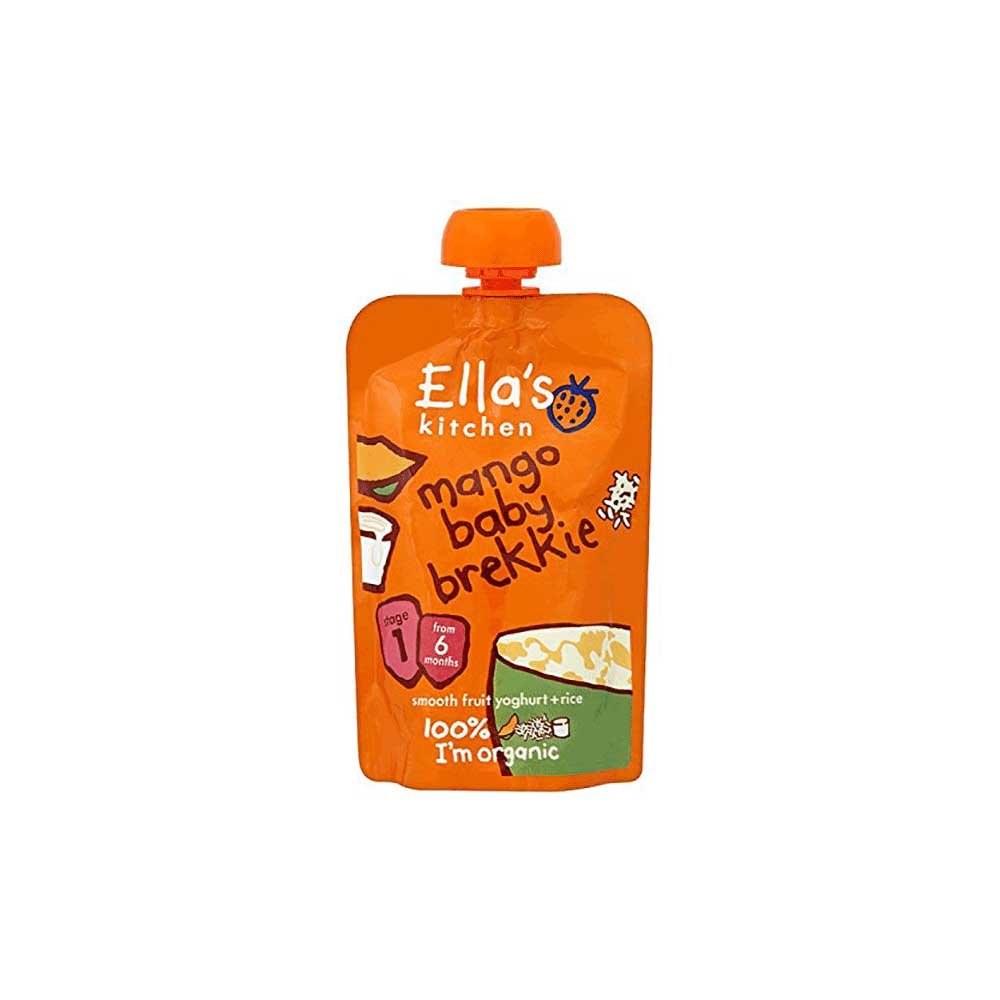 Organic Mango Baby Brekkie Ella's Kitchen 100g