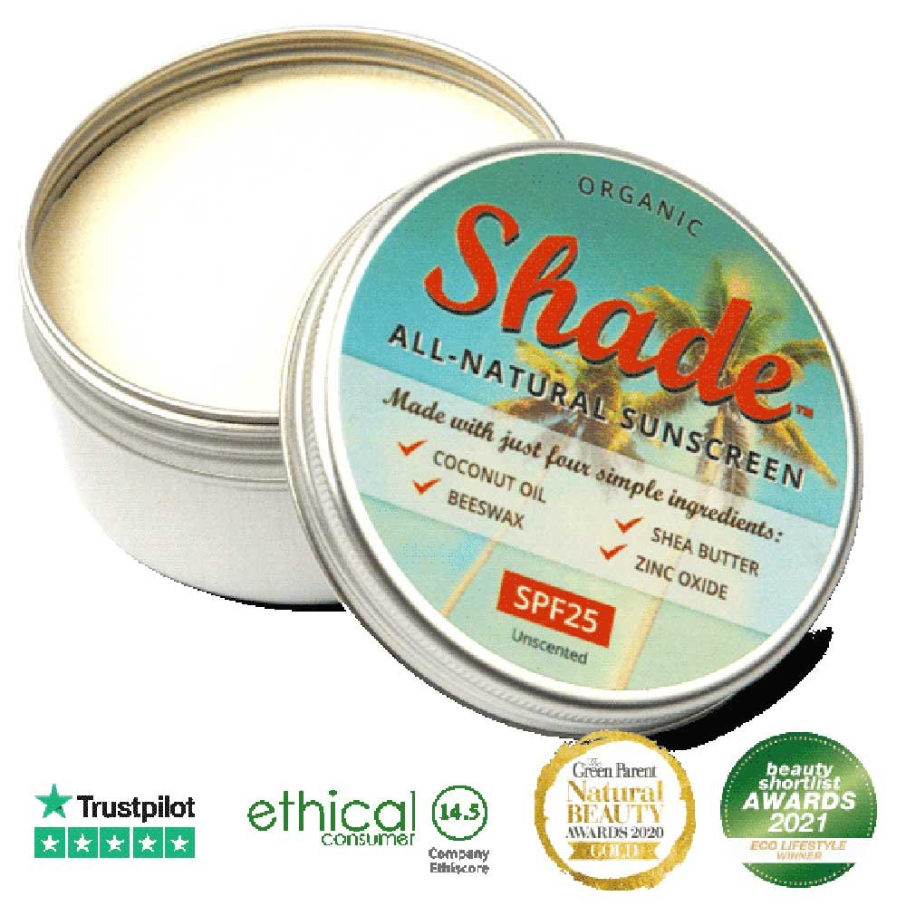 Shade All-Natural Sunscreen - SPF 25 Shade 100ml