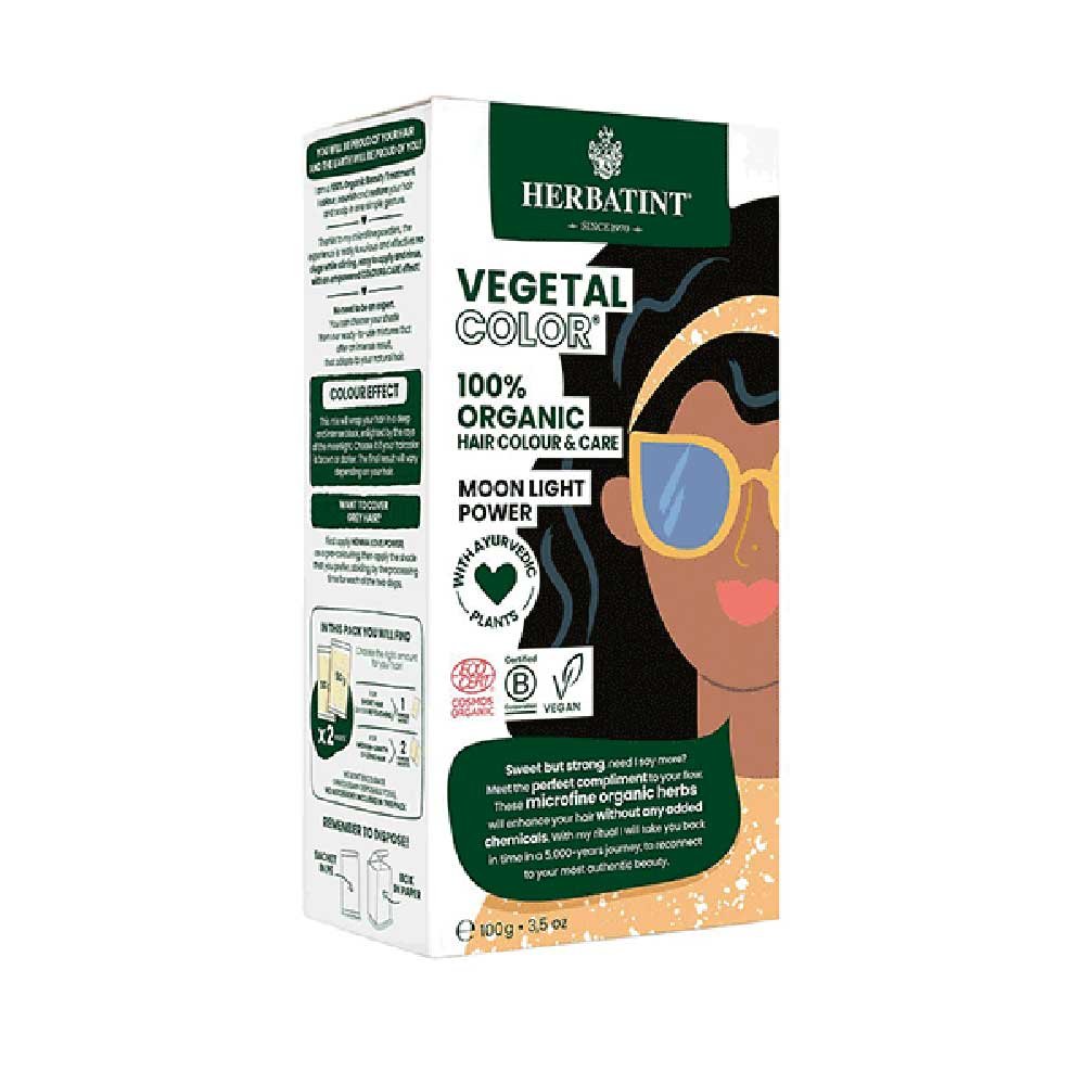 Organic Moon Light Power - Hair Colour Herbatint 1pack