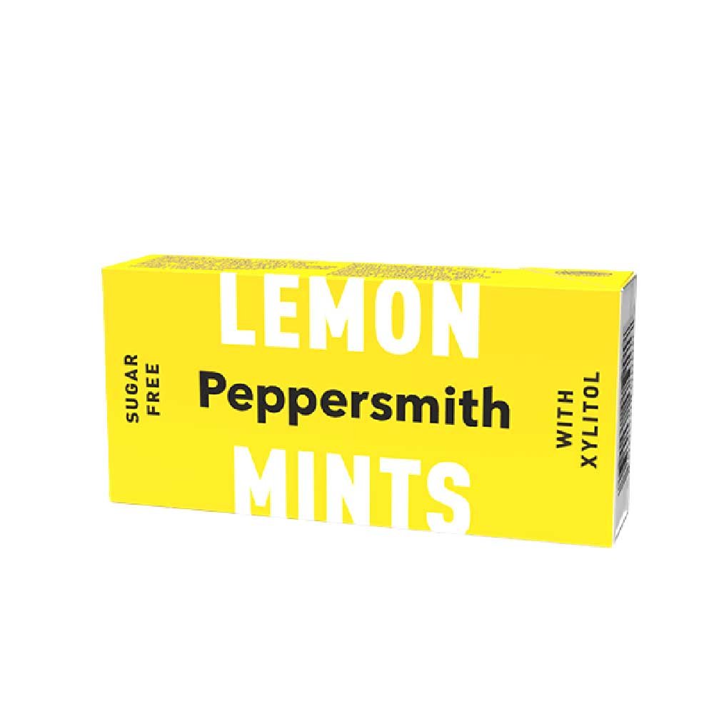 Lemon Dental Mints (25 mints) Peppersmith 15g Lemon Dental Mints (25 mints) Peppersmith 15g