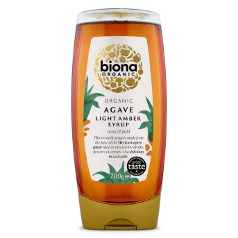Organic Large Agave - Light syrup Biona 700g Organic Large Agave - Light syrup Biona 700g