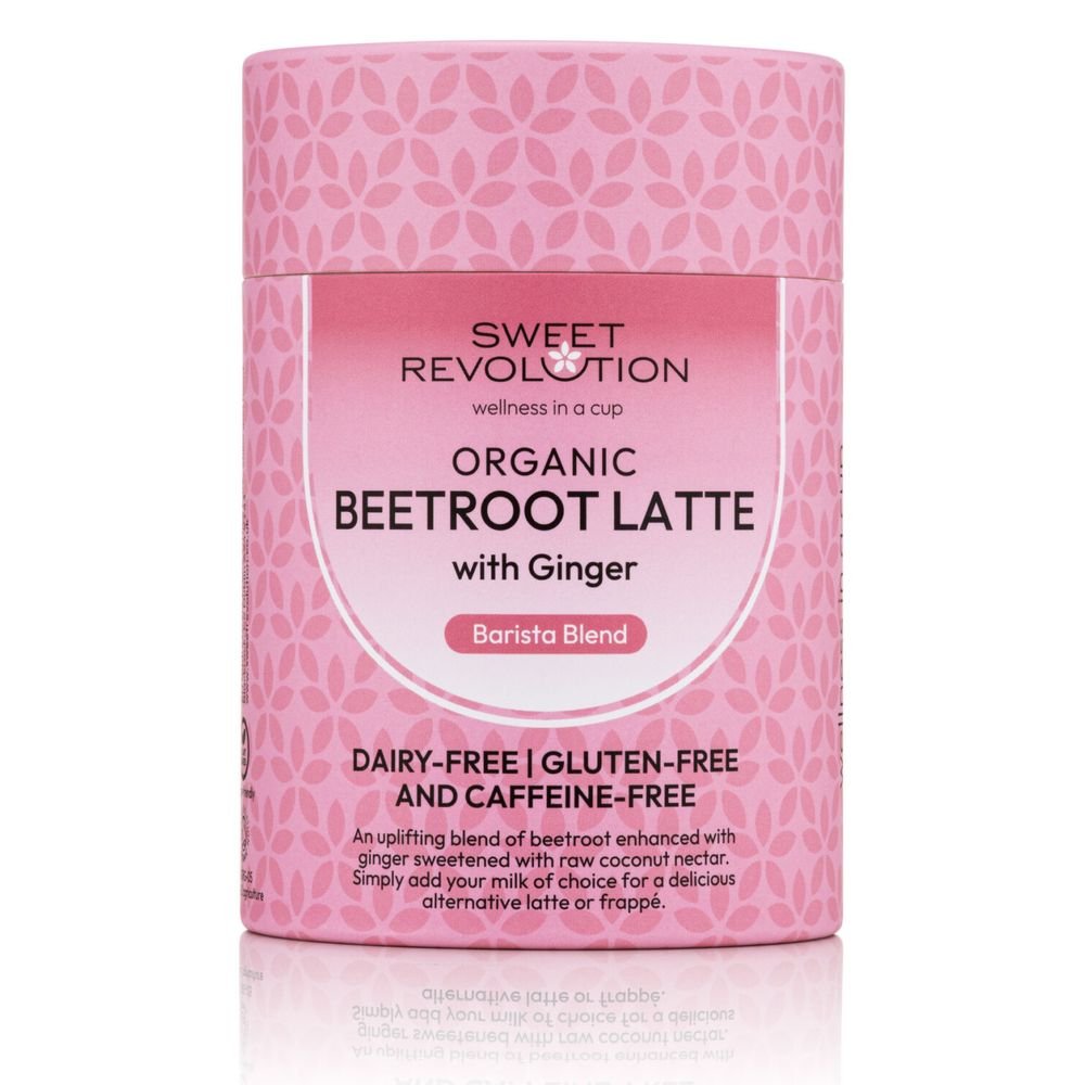 Organic Beetroot Latte with ginger - Barista Sweet Revolution 4x100g Organic Beetroot Latte with ginger - Barista Sweet Revolution 4x100g
