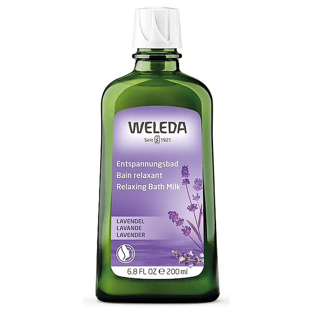 Lavender Relaxing Bath Milk (single) Weleda 1x200ml Lavender Relaxing Bath Milk (single) Weleda 1x200ml