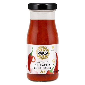 Organic Sriracha Chilli Sauce Biona 130ml Organic Sriracha Chilli Sauce Biona 130ml