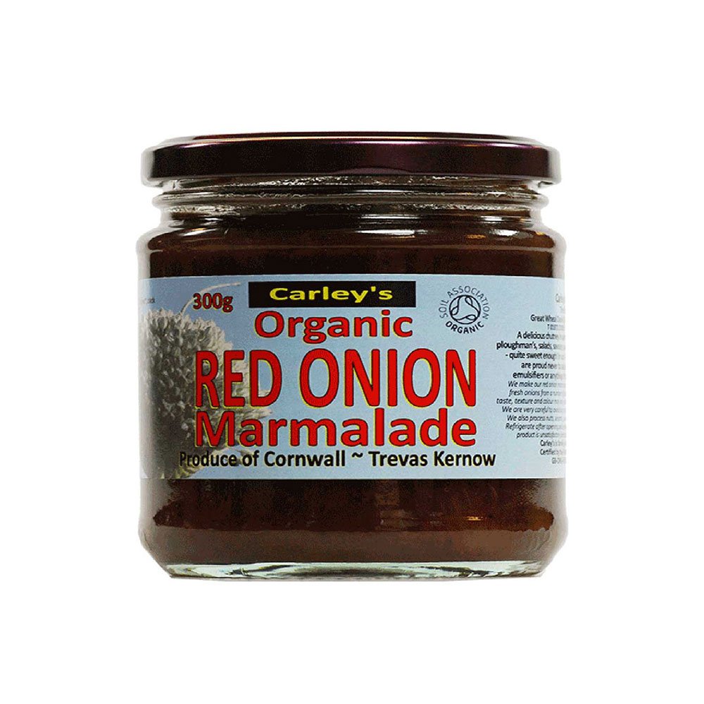 Organic Red Onion Marmalade Carley's 300g