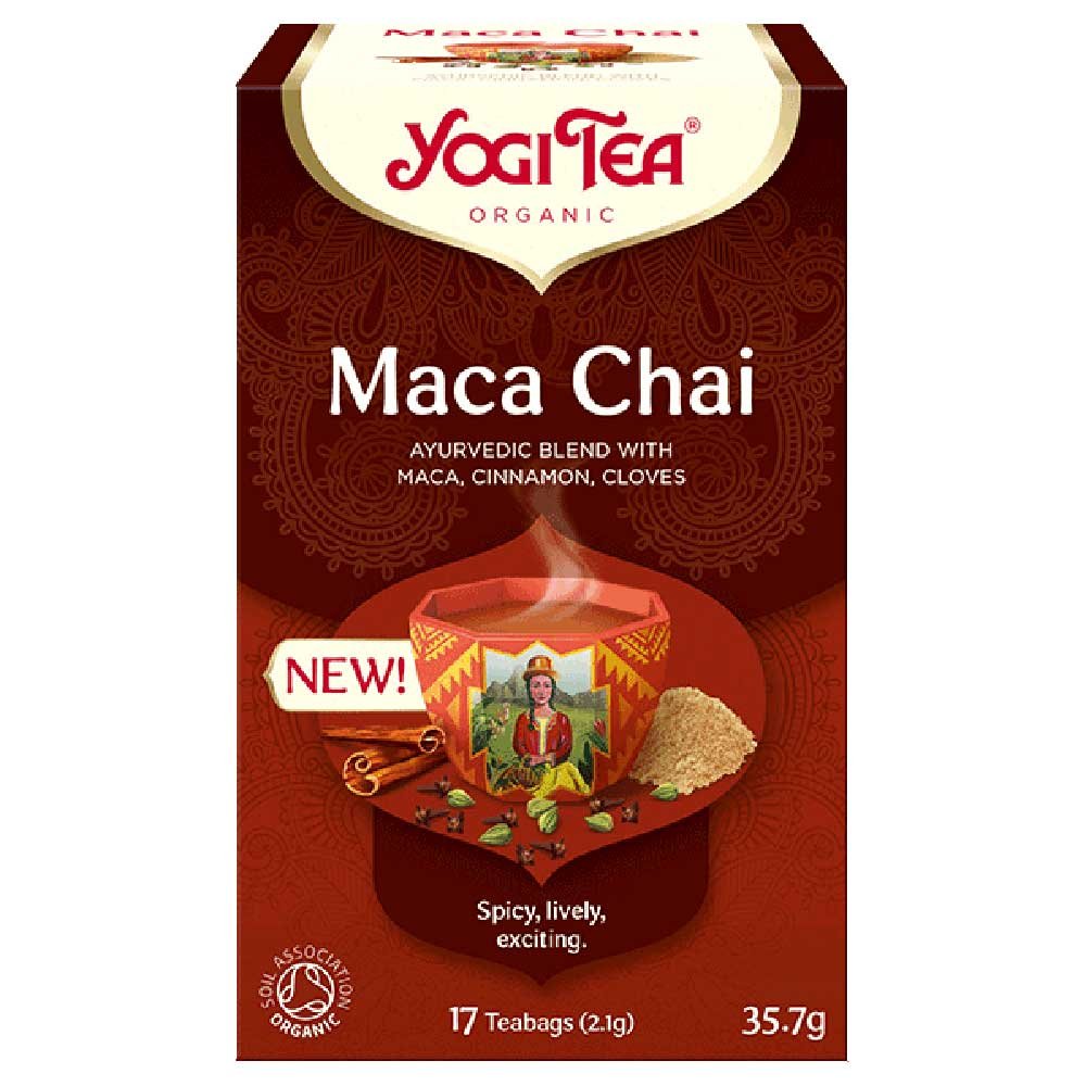 Organic Maca Chai Tea Yogi Tea 17bgs Organic Maca Chai Tea Yogi Tea 17bgs