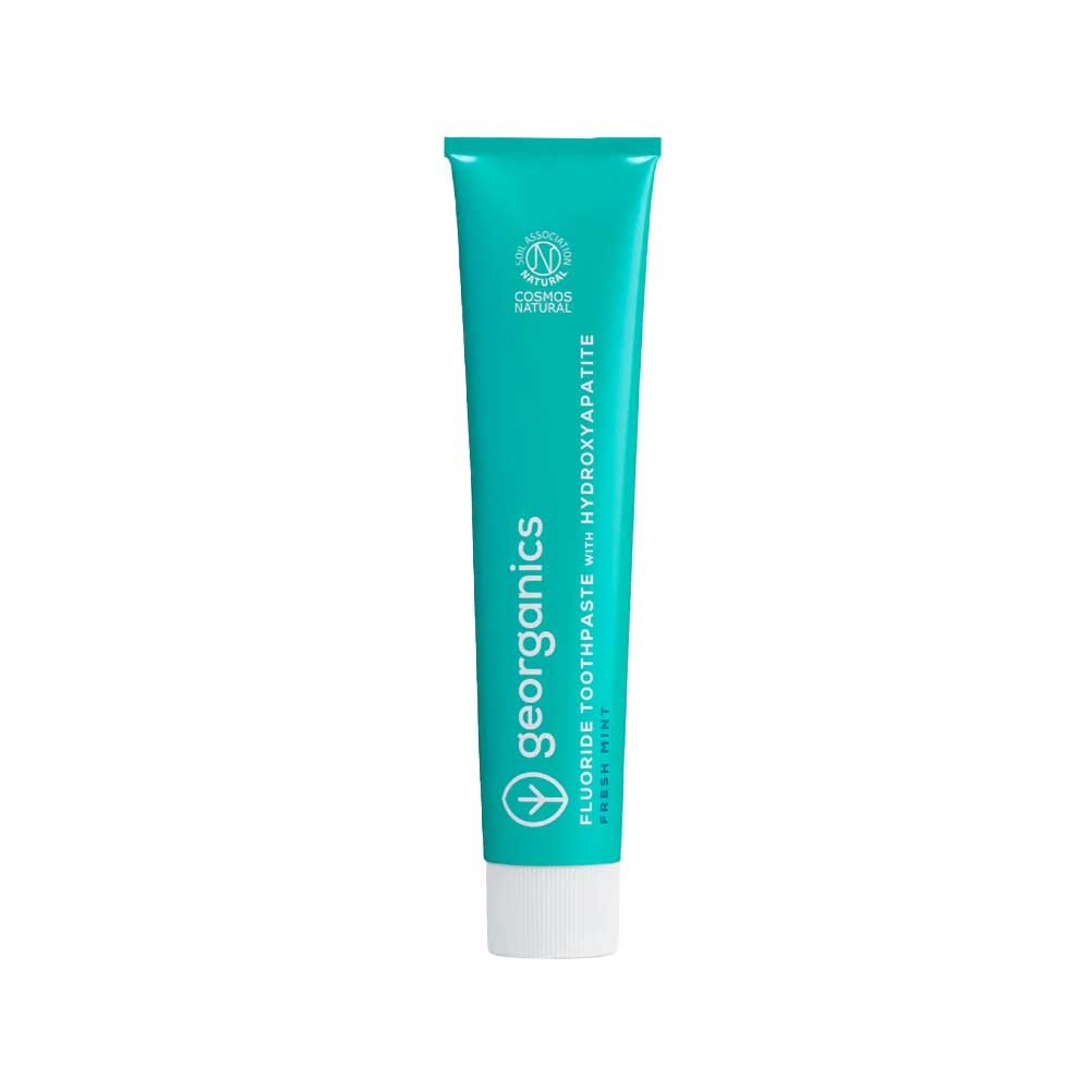 Fluoride Toothpaste - Fresh Mint - tube Georganics 75ml