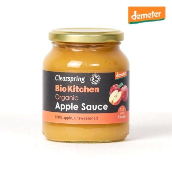Apple Sauce - 100% apple purée Clearspring 6x360g Apple Sauce - 100% apple purée Clearspring 6x360g