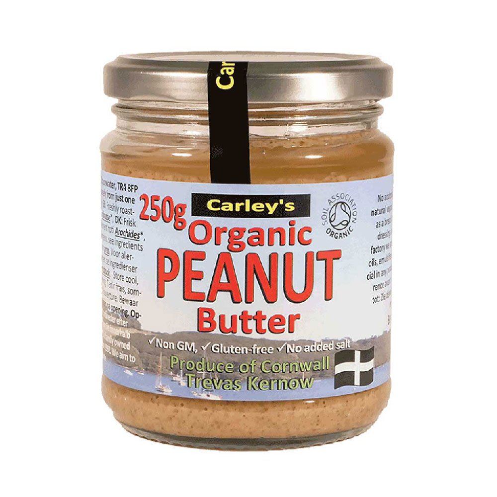 Organic Smooth Peanut Butter Carley's 250g