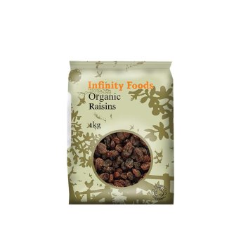 Organic Raisins Infinity Foods 1kg Organic Raisins Infinity Foods 1kg