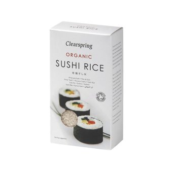 Organic Sushi Rice - white Clearspring 500g Organic Sushi Rice - white Clearspring 500g