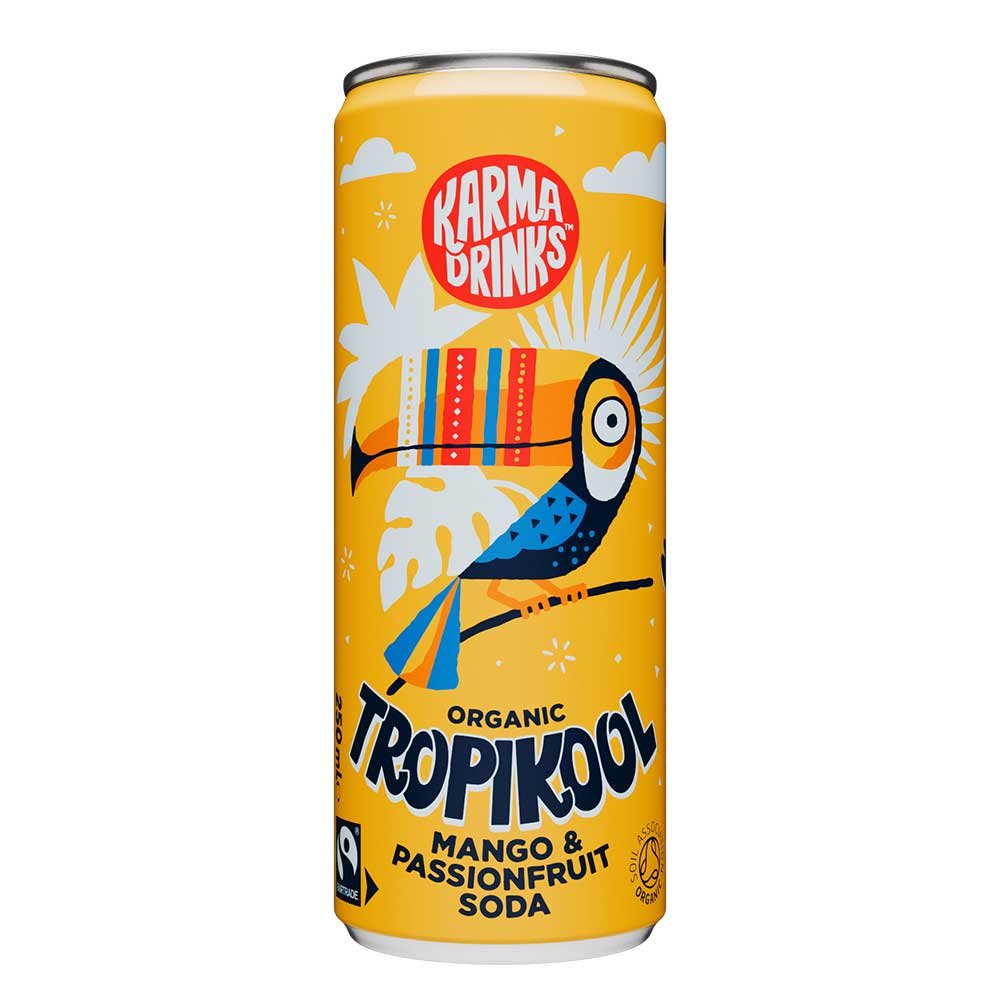 Organic Tropikool - can Karma Drinks 250ml
