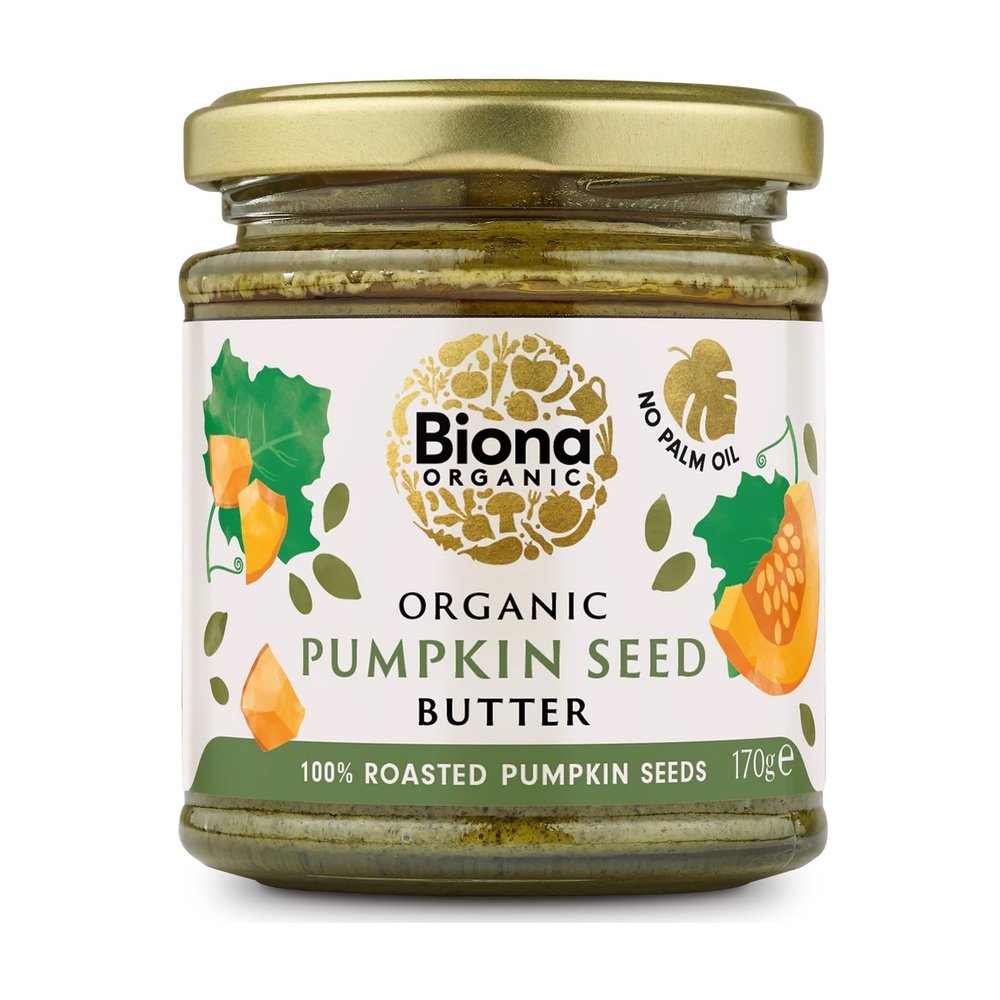 Organic Pumpkin Seed Butter Biona 6x170g Organic Pumpkin Seed Butter Biona 6x170g