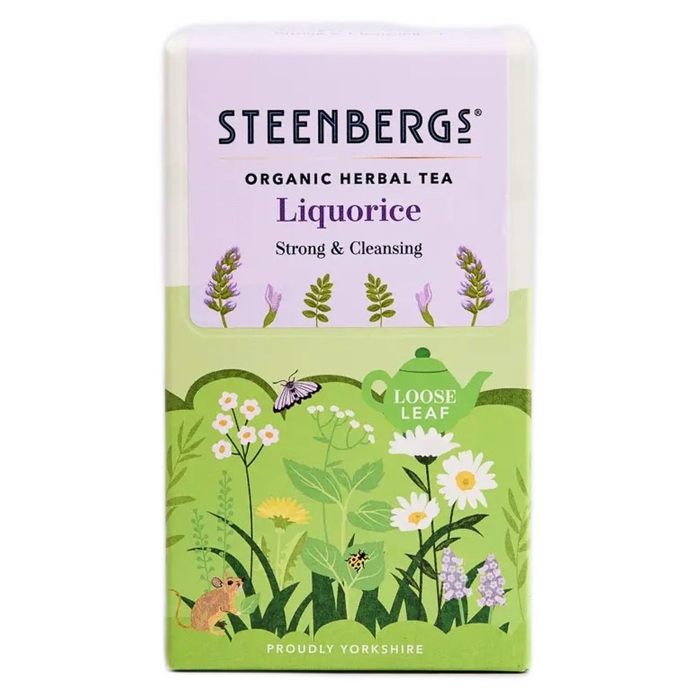 Organic Liquorice Steenbergs 4x100g Organic Liquorice Steenbergs 4x100g