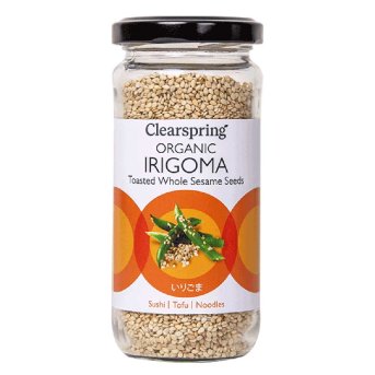 Organic Irigoma - Toasted Whole Sesame Seeds Clearspring 100g