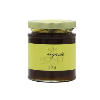 Organic Honey & Royal Jelly - clear GFM 230g