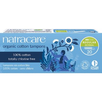 Organic Regular Tampons Natracare 20