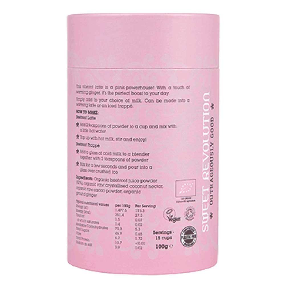 Organic Beetroot Latte with ginger - Barista Sweet Revolutio