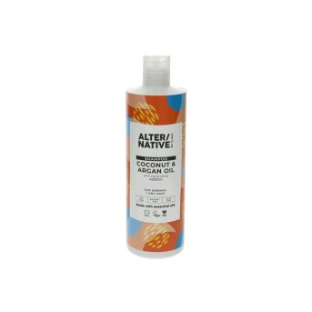 Coconut & Argan Oil Shampoo - normal/dry hair Alter-Native by Suma 400ml