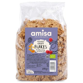 Organic Crispy Spelt Flakes Amisa 250g