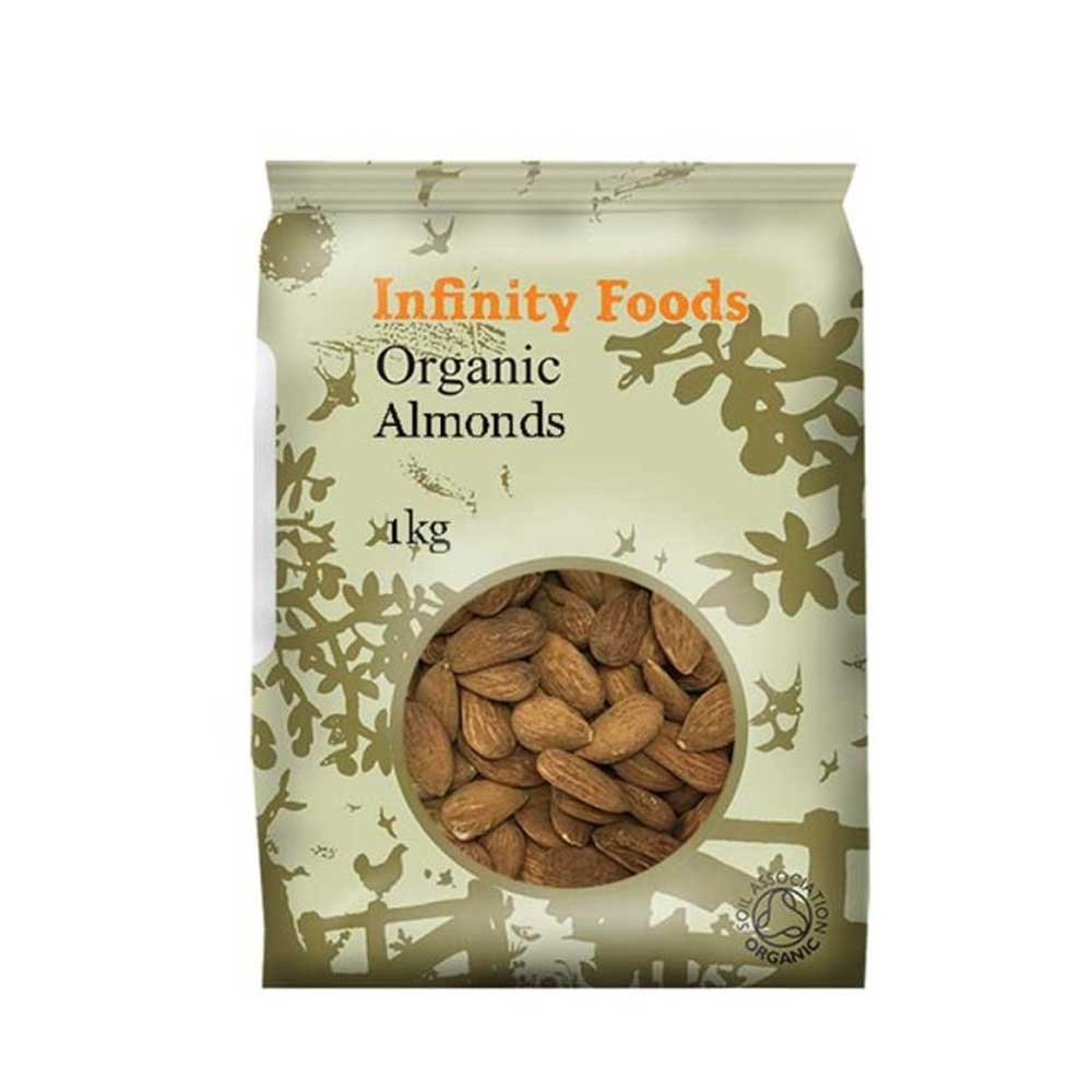 Organic Almonds Infinity Foods 6x1kg