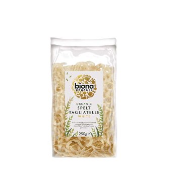 Organic White Spelt Tagliatelle Biona 250g