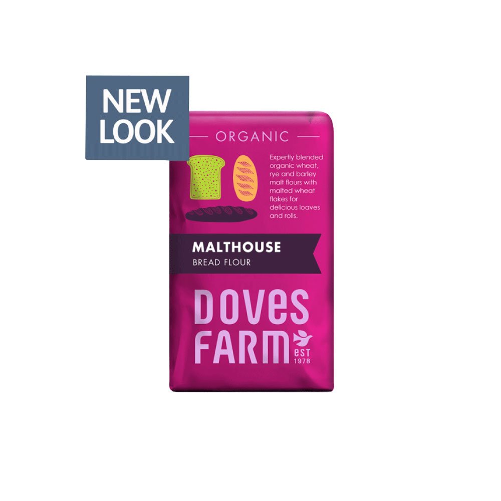 Organic Malthouse Bread Flour Doves Farm 1kg Organic Malthouse Bread Flour Doves Farm 1kg