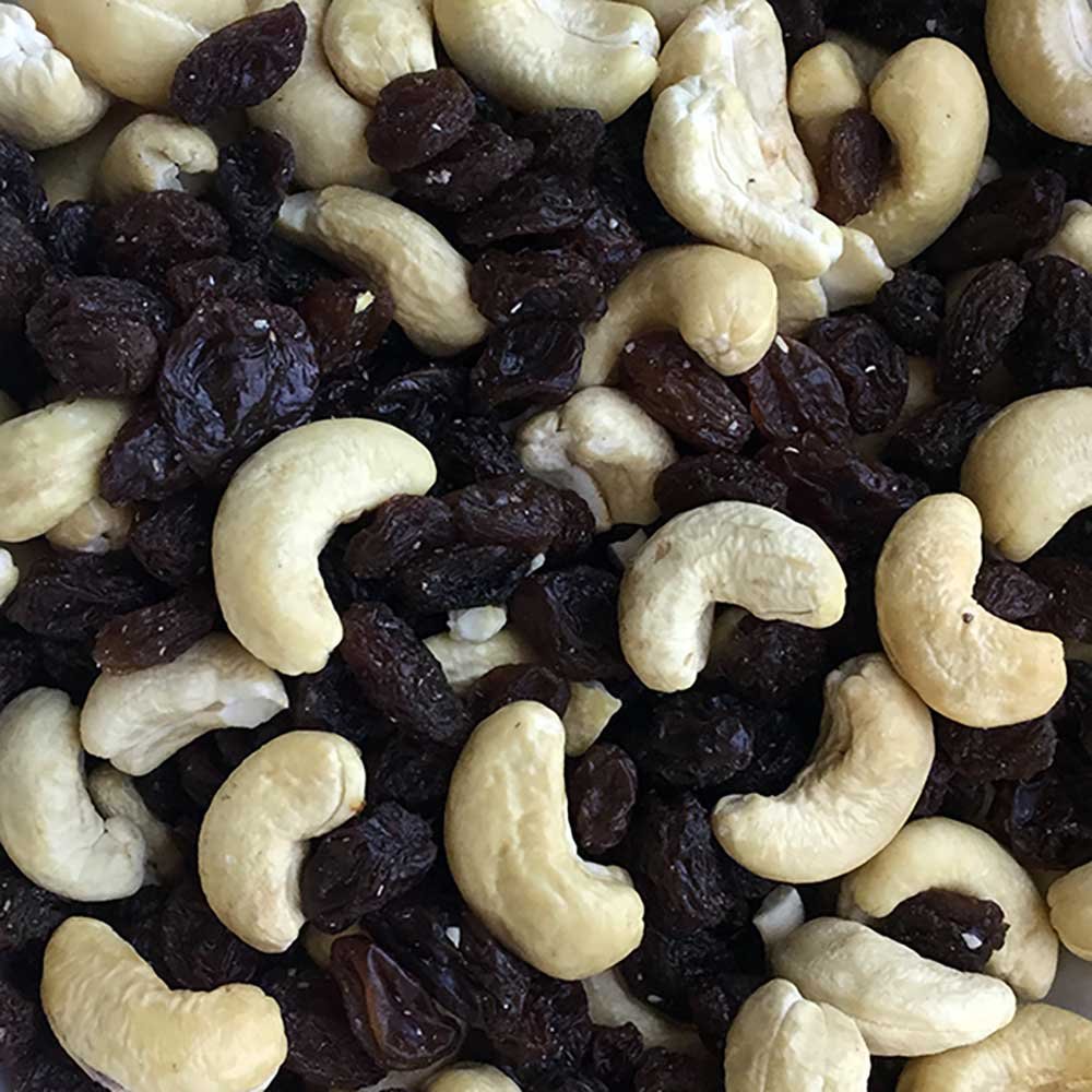 Organic Cashews & Raisins Infinity Foods 125g