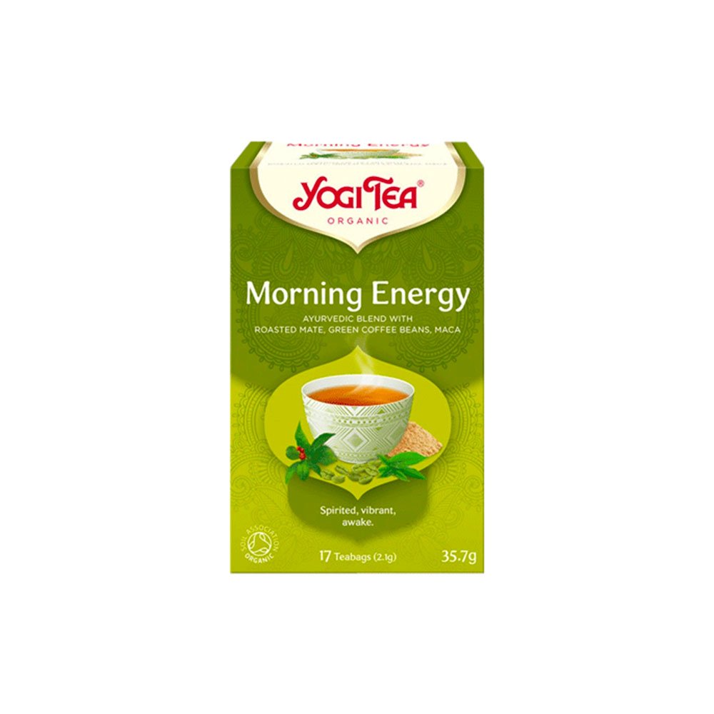 Organic Morning Energy Tea Yogi Tea 17bgs