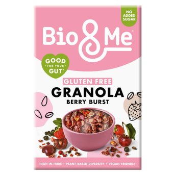 Berry Burst Gluten-free Granola Bio & Me 5x350g Berry Burst Gluten-free Granola Bio & Me 5x350g