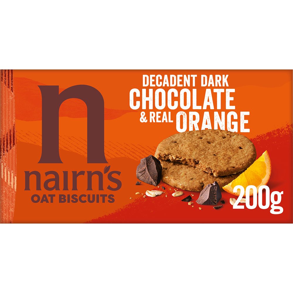 Chocolate Orange Oat Biscuits