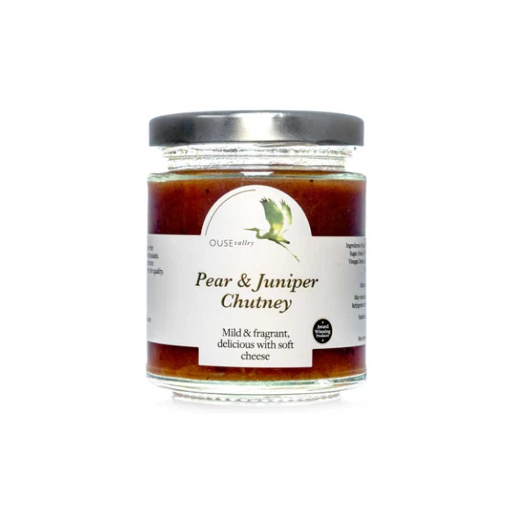 Pear & Juniper Chutney Ouse Valley 215g